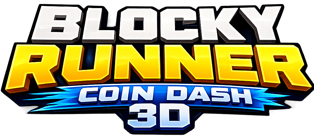 Blocky Runner Coin Dash 3D