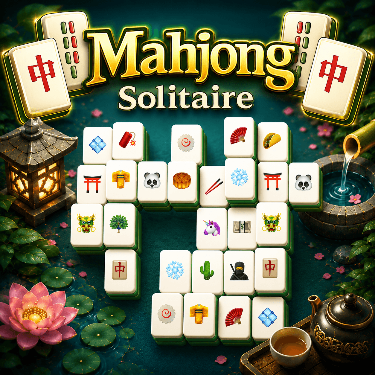 Mahjong Solitaire: Tile Match Puzzle - free online game thumbnail