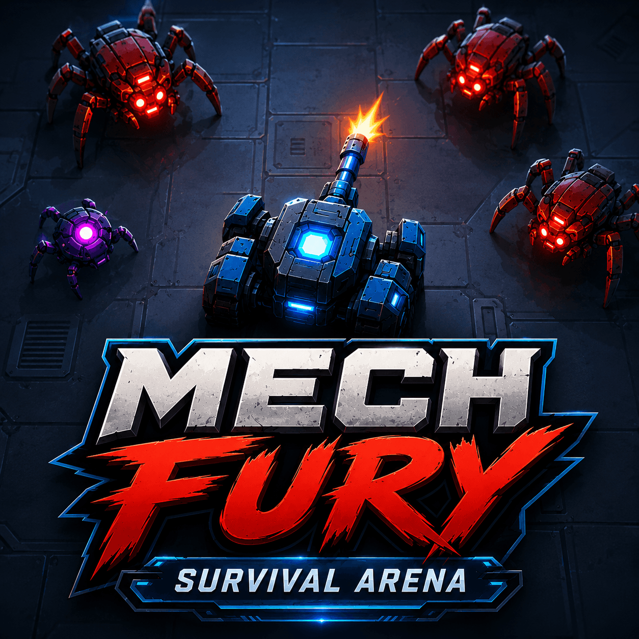 Mech Fury: Survival Arena - Mech Shooter Game - free online game