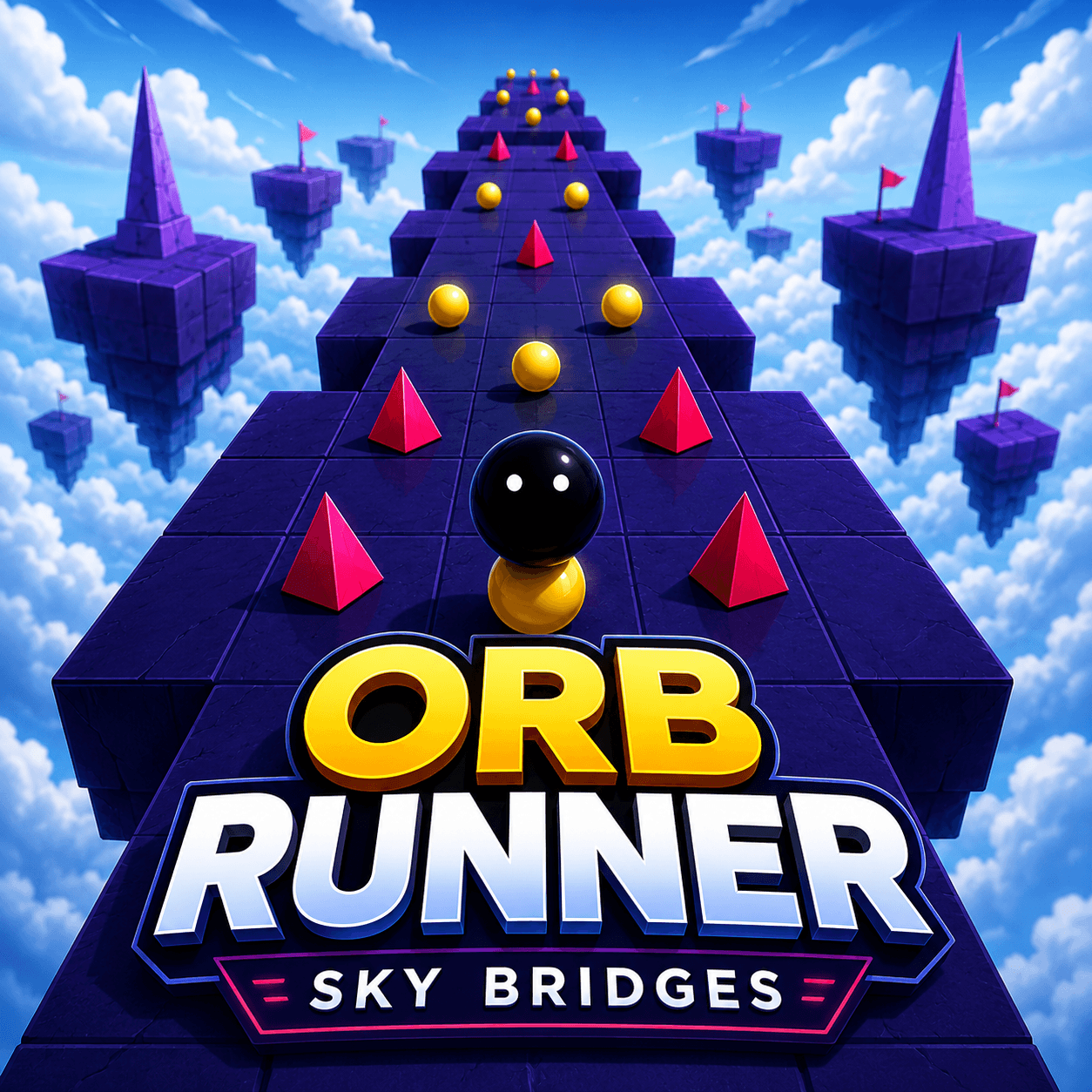 Orb Runner: Sky Bridges - Endless Sky Runner - free online game